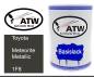 Preview: Toyota, Meteorite Metallic, 1F8: 500ml Lackdose, von ATW Autoteile West.